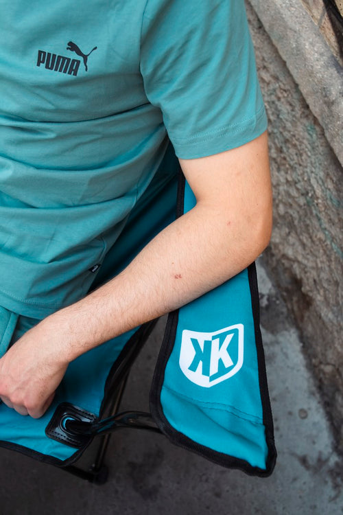 FK II Klappstuhl – Blau/Weiß - Footkorner