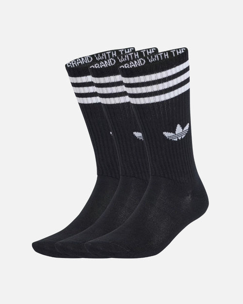 Calcetines Adidas (3 pares) - Negro/Blanco - Footkorner