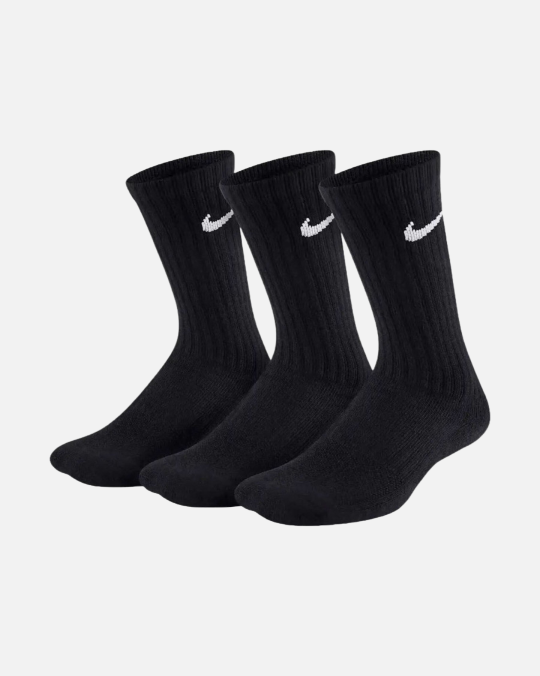 FootkornerEveryday Kinder-Socken, 3 Paar - Schwarz