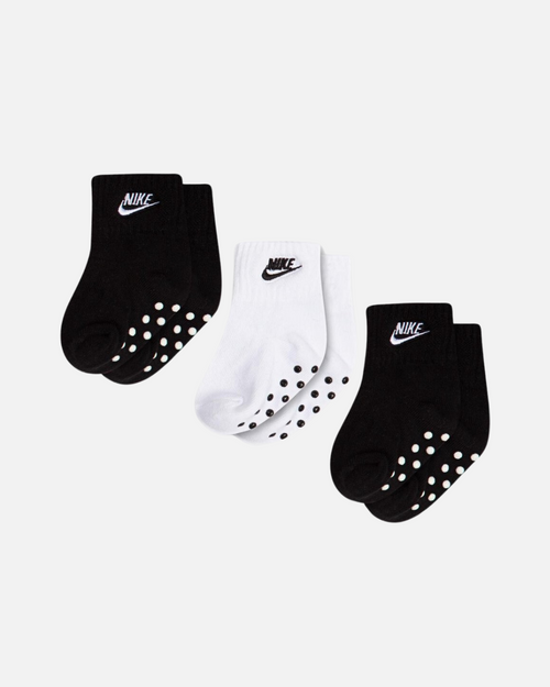 Nike Babysocken – Schwarz/Weiß - Footkorner