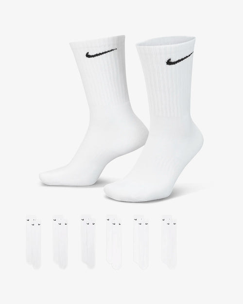 Pack de 6 paires de chaussettes Nike - Blanc - Footkorner