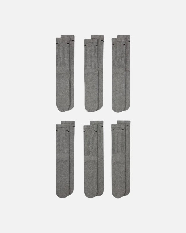 FootkornerNike Everyday Cushioned-Socken, 6 Paar - Grau