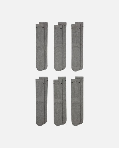 Nike Everyday Cushioned-Socken, 6 Paar - Grau - Footkorner
