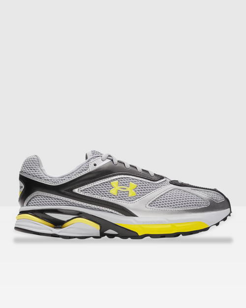 Under Armour Apparition Shoe - Grey/Black/Yellow - Footkorner