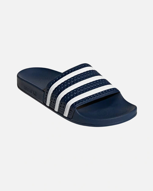 Adidas Adilette Badeschuhe - Marineblau/Weiß - Footkorner
