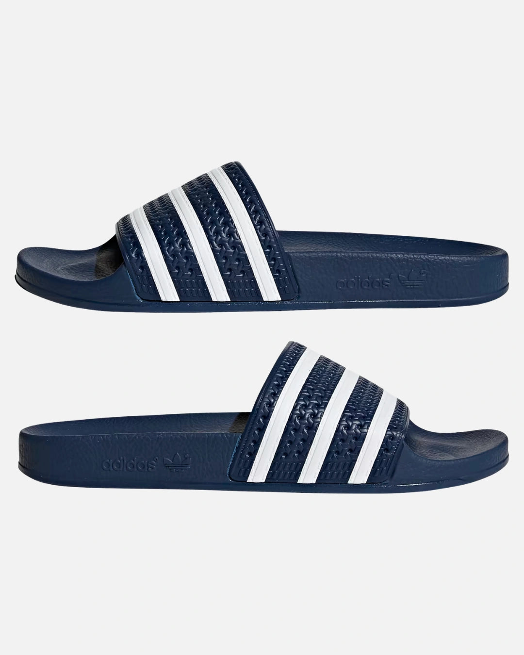 FootkornerAdidas Adilette Badeschuhe - Marineblau/Weiß