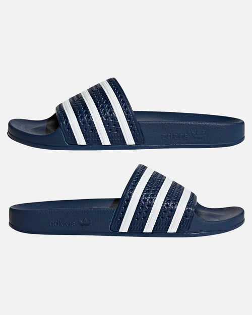 Adidas Adilette Badeschuhe - Marineblau/Weiß - Footkorner