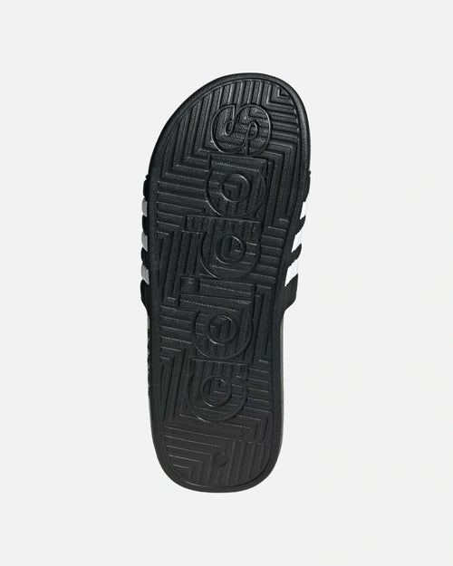 Claquette Adidas Adissage - Noir/Blanc - Footkorner