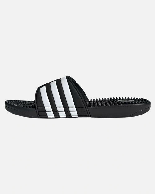 Claquette Adidas Adissage - Noir/Blanc - Footkorner