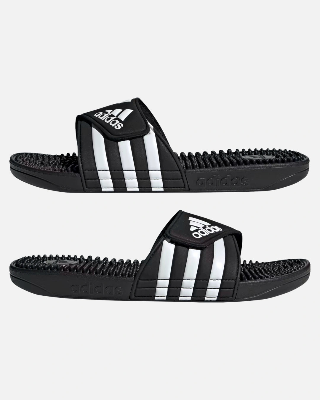 FootkornerClaquette Adidas Adissage - Noir/Blanc