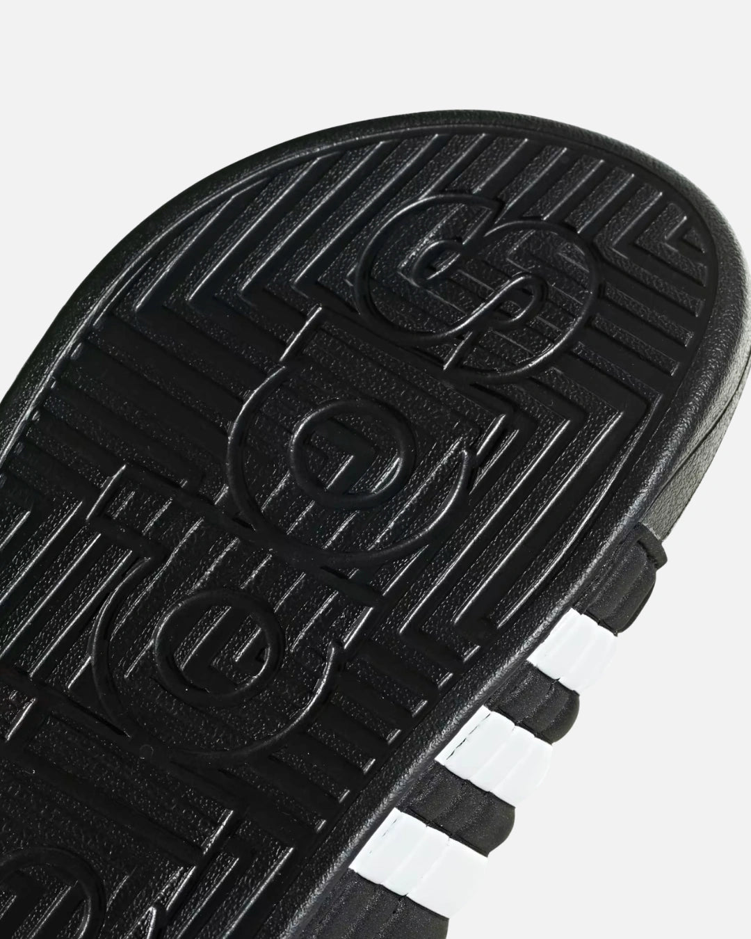 FootkornerClaquette Adidas Adissage - Noir/Blanc