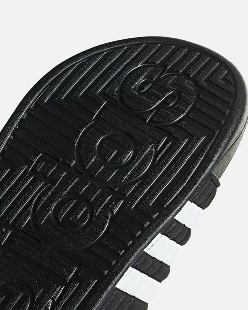Claquette Adidas Adissage - Noir/Blanc - Footkorner