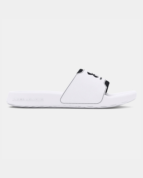 Under Armour Ignite Select Slide – Weiß/Schwarz - Footkorner