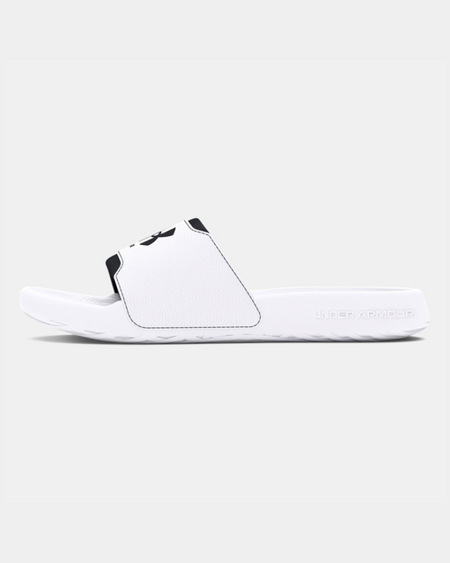Under Armour Ignite Select Slide – Weiß/Schwarz - Footkorner