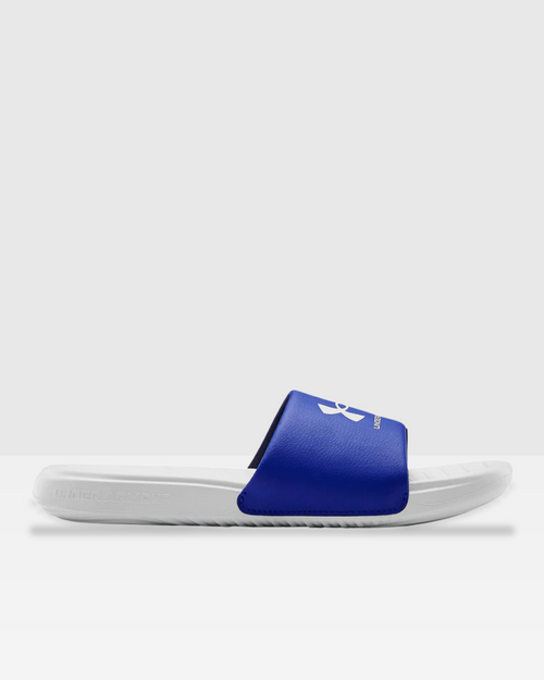 Scivolo fisso Under Armour UA Ansa - Bianco/Blu - Footkorner