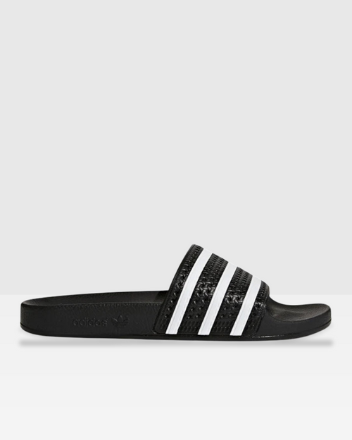 Claquettes Adidas Adilette - Noir/Blanc - Footkorner