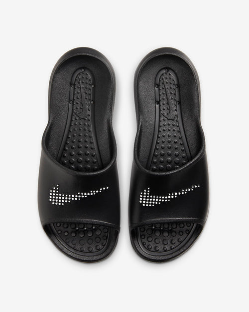 Claquettes Nike Victori One - Noir/Blanc - Footkorner