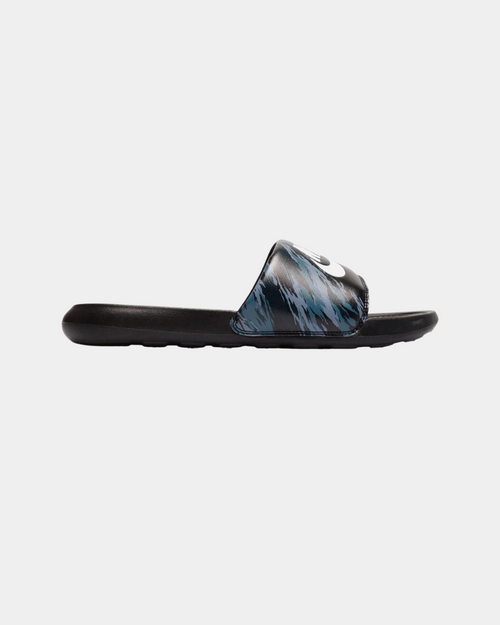 Nike Victori One Slides - Black/Blue - Footkorner