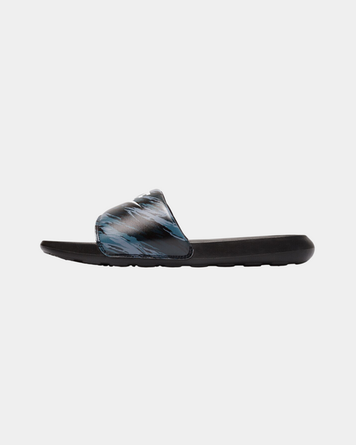 Nike Victori One Slides - Black/Blue - Footkorner