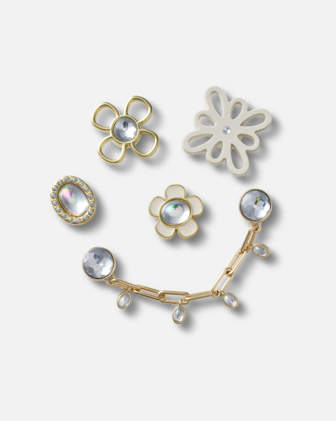 Clips Jibbitz™ Crocs - Bonitos en Dorado - Doré - Footkorner - Footkorner