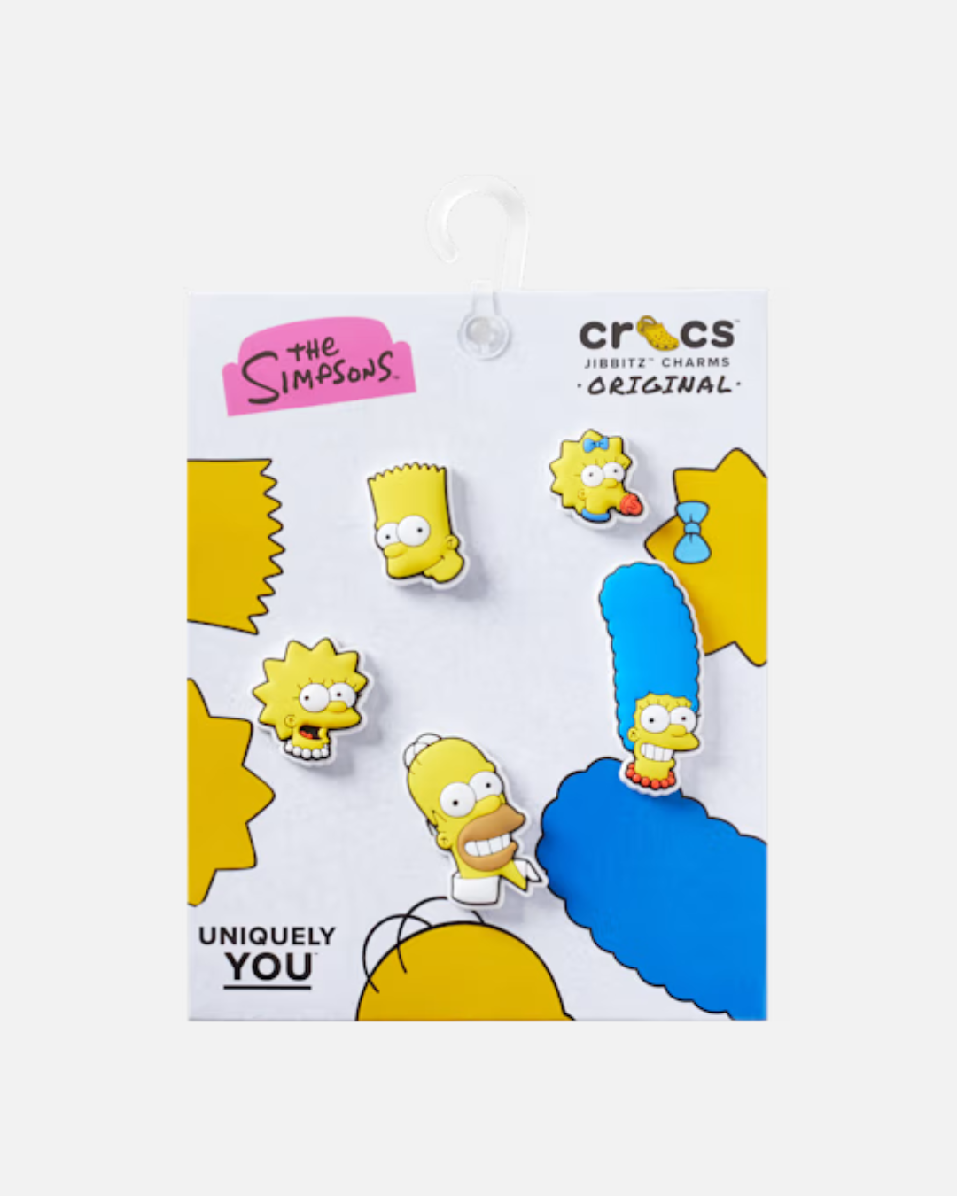 FootkornerClips Jibbitz™ Crocs - Los Simpson - Amarillo