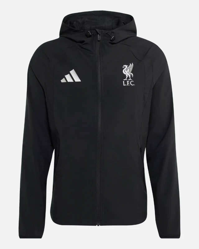 FootkornerLiverpool FC Tiro Travel Jacke 2026/2027 - Schwarz