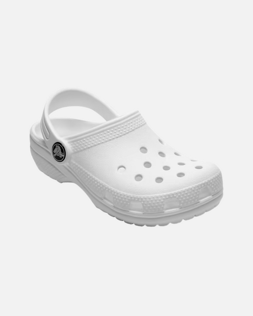 Zueco Clásico Crocs Junior - Blanco - Footkorner