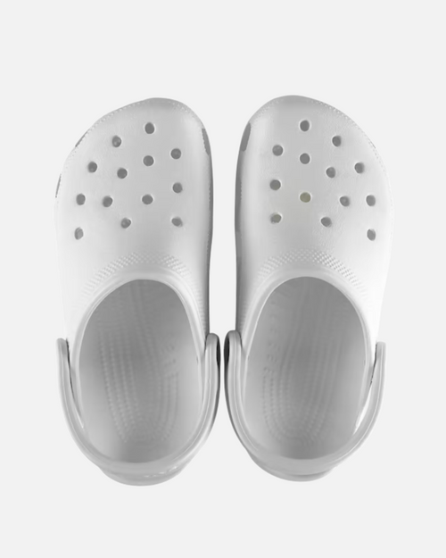Zueco Clásico Crocs Junior - Blanco - Footkorner