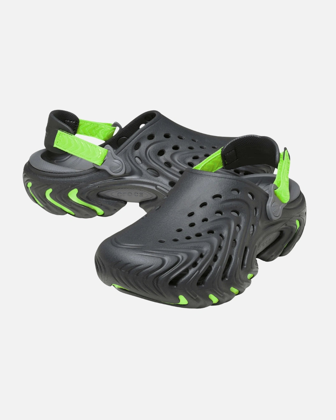 FootkornerCrocs Echo Clogs II - Noir/Vert