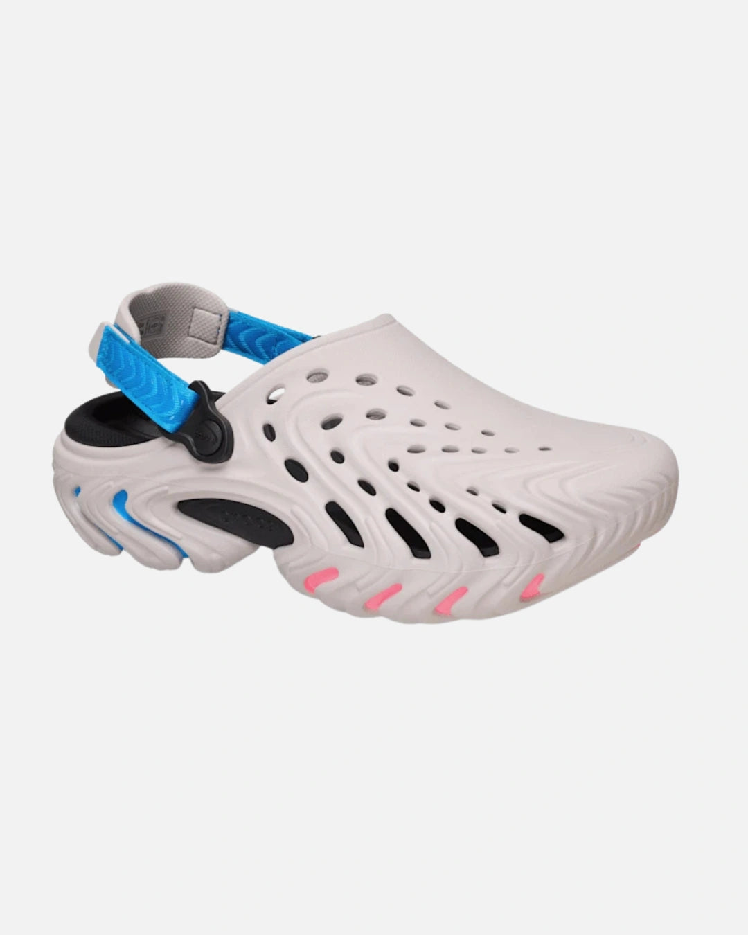 FootkornerCrocs Echo Clogs II - Grau/Blau/Rosa