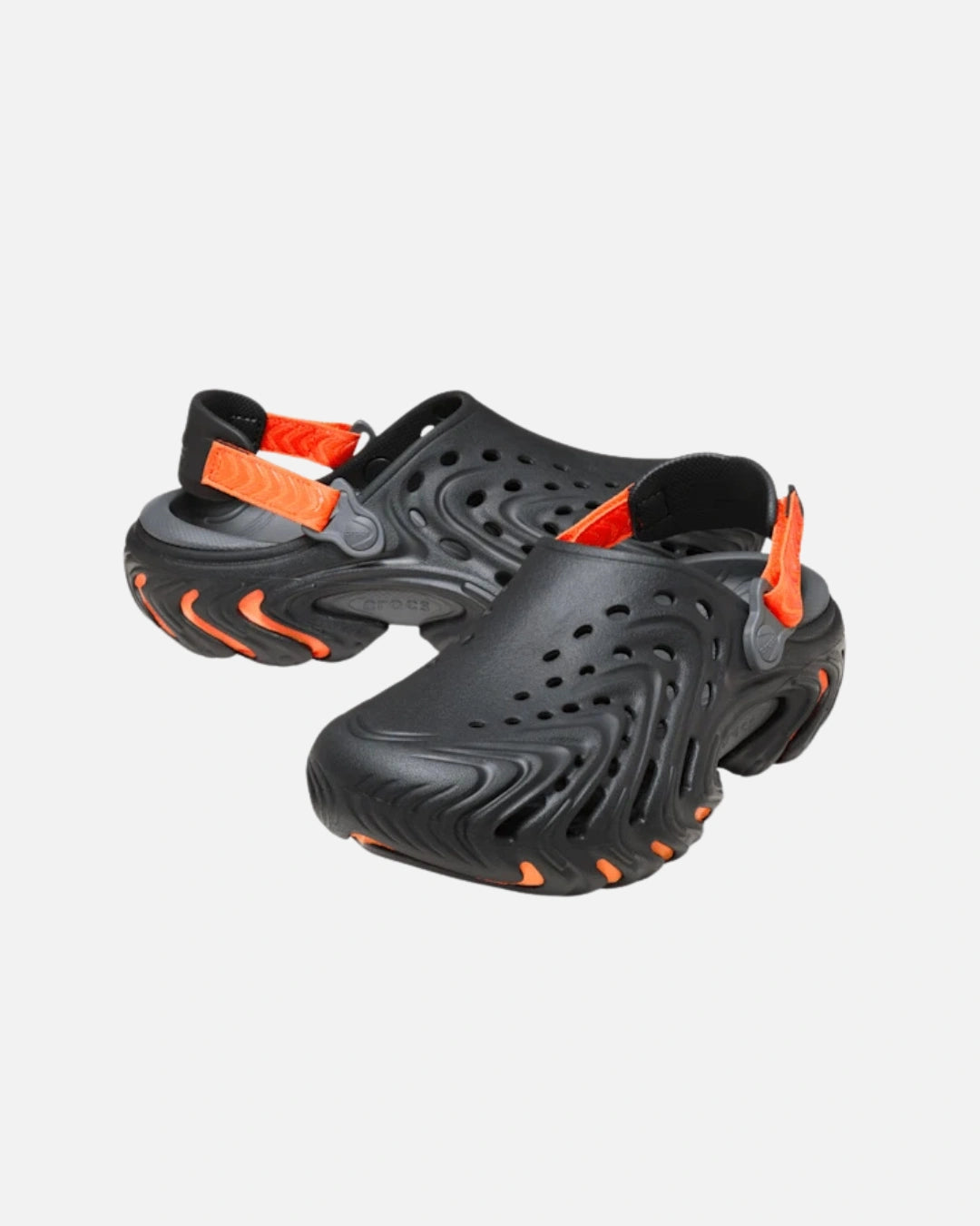 FootkornerCrocs Echo Clogs II - Schwarz/Orange