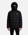 Doudoune Helvetica Silver 2 – Blouson Noir Synthétique à Capuche, Coupe Classique, Taille M – Chaud Et Léger Pour L’hiver - 7