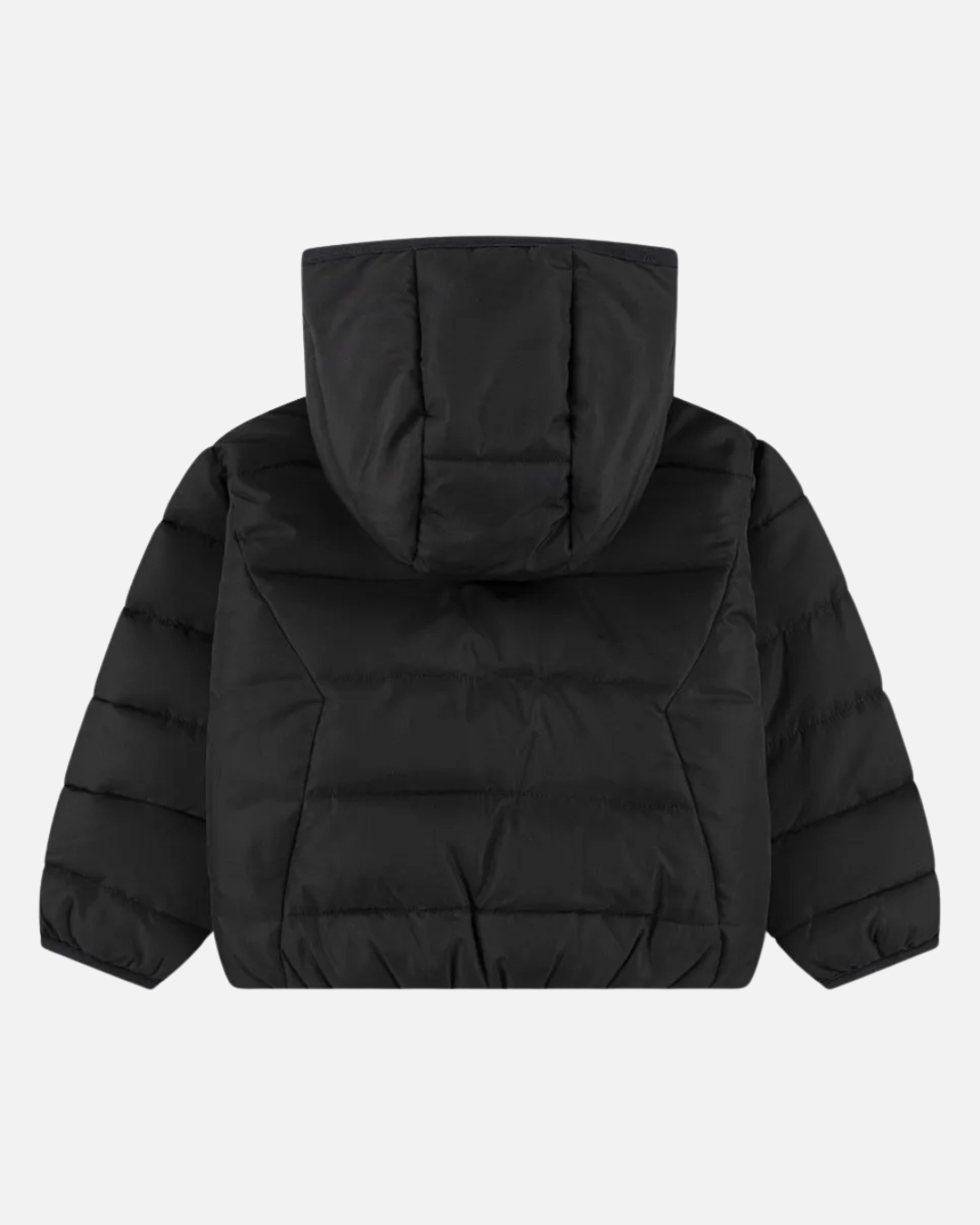 FootkornerJordan BROOKLYN PUFFER Kinder Kapuzen-Steppjacke - Schwarz