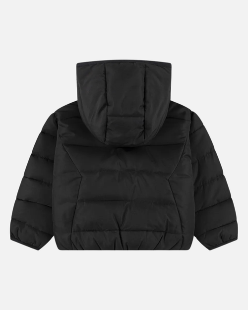 Jordan BROOKLYN PUFFER Kinder Kapuzen-Steppjacke - Schwarz - Footkorner