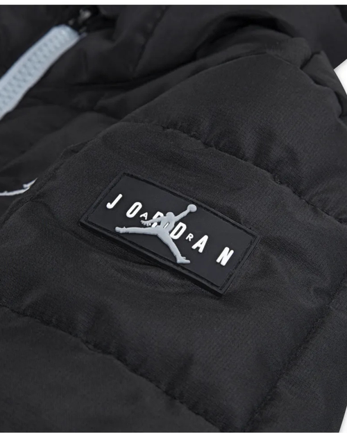 Doudoune à capuche Jordan Essential Midweight PUFFER Enfant - Noir - Footkorner