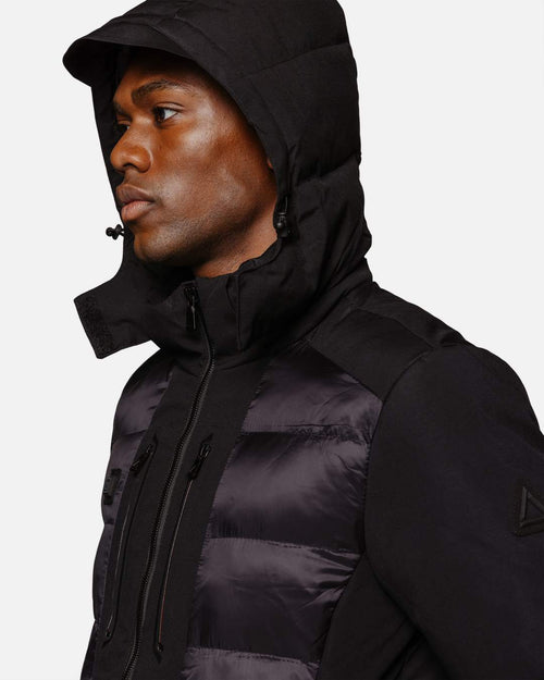 Scampia Ultron II beheizte Daunenjacke – Schwarz - Footkorner