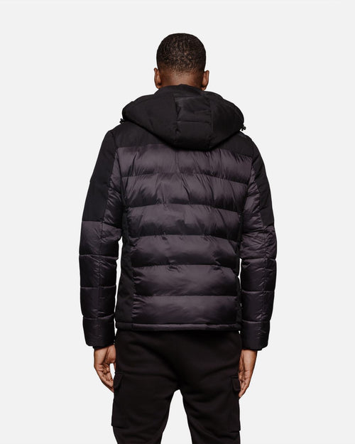 Scampia Ultron II beheizte Daunenjacke – Schwarz - Footkorner