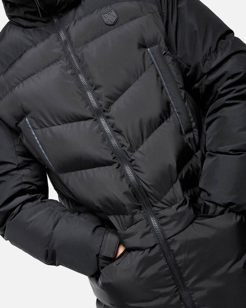 FK City langer Parka – Schwarz - Footkorner