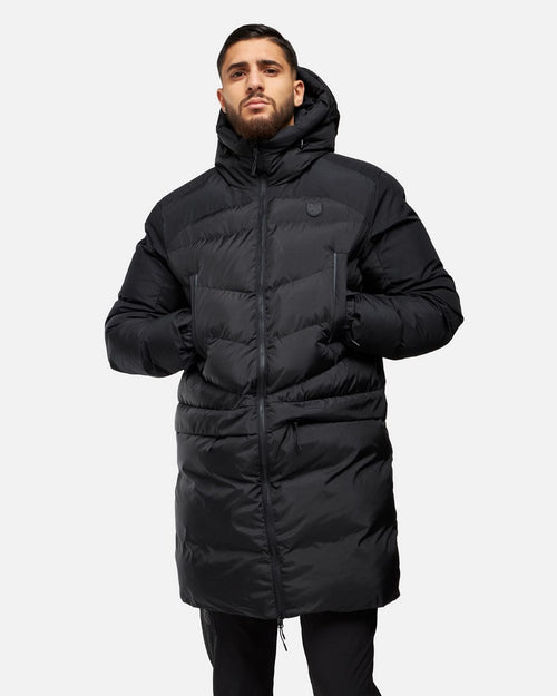 FK City langer Parka – Schwarz - Footkorner