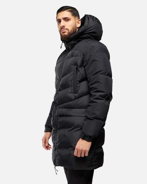 FK City langer Parka – Schwarz - Footkorner