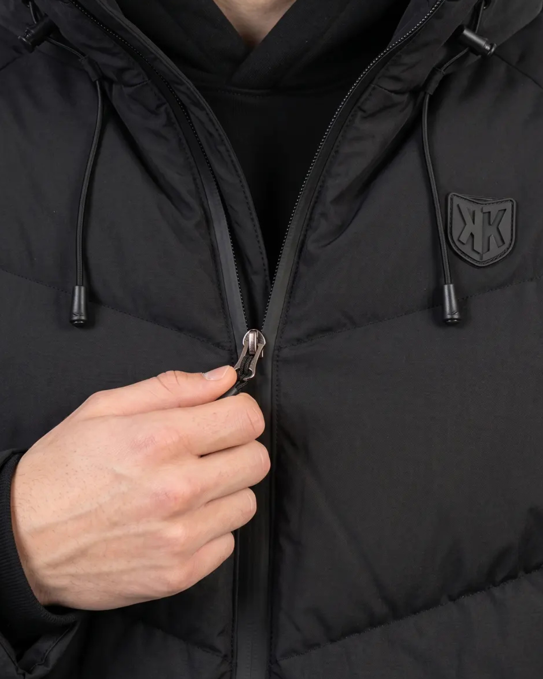 FootkornerFTKR Strong down jacket black {Color}