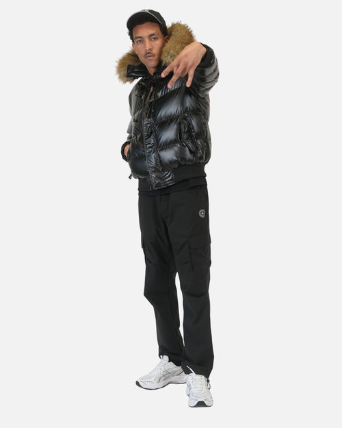Chaqueta acolchada Helvetica Comet - Negro - Footkorner