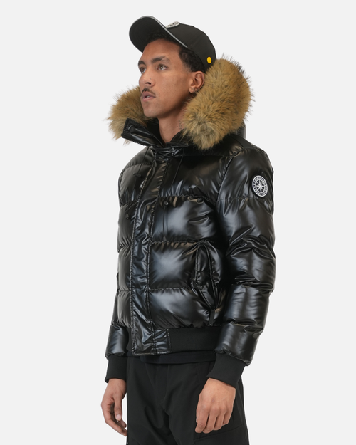 Chaqueta acolchada Helvetica Comet - Negro - Footkorner