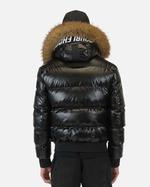 Chaqueta acolchada Helvetica Comet - Negro - Footkorner