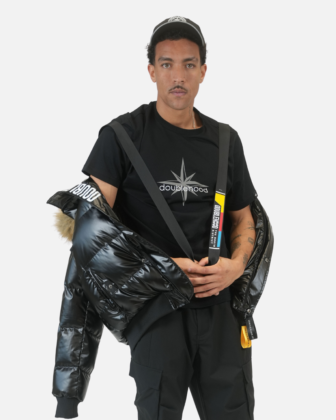 FootkornerChaqueta acolchada Helvetica Comet - Negro