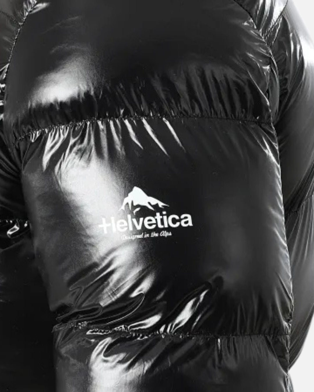 FootkornerDaunenjacke mit integrierter Kapuze Helvetica Cosmos - Schwarz