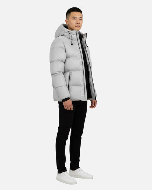 Daunenjacke Helvetica Silver 2 - Grau - Footkorner