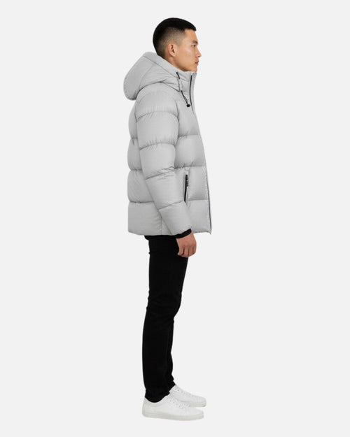 Daunenjacke Helvetica Silver 2 - Grau - Footkorner