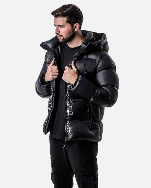 Doudoune Helvetica Silver 2 - Noir - Footkorner