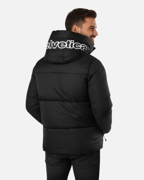 Doudoune Helvetica Villar - Noir - Footkorner
